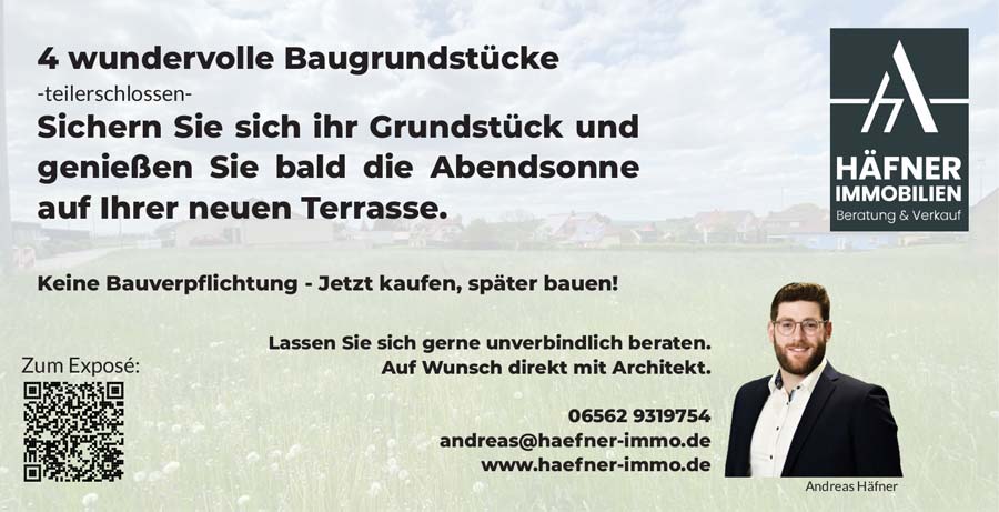Wundervolle Baugrundstücke in Gilzem