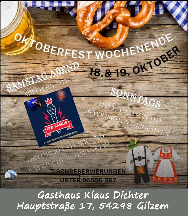 Einladung zum Oktoberfest 2025