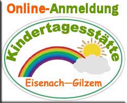 Online-Anmeldung zur Kindertagesstätte Eisenach Gilzem